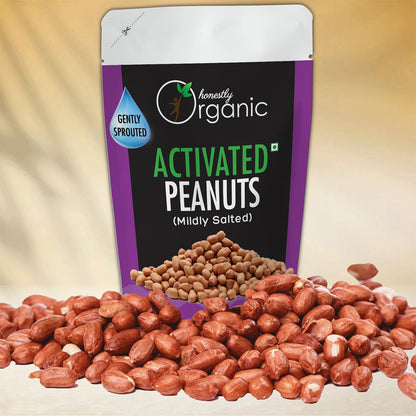 D-Alive Honestly Organic Activated Peanuts (Mildly Salted) - Drmedicart
