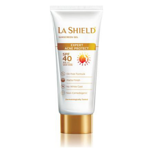 La Shield SPF 40 PA+++ Mineral Sunscreen Gel