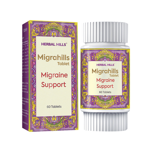 Herbal Hills Migrahills Migraine Support Tablets