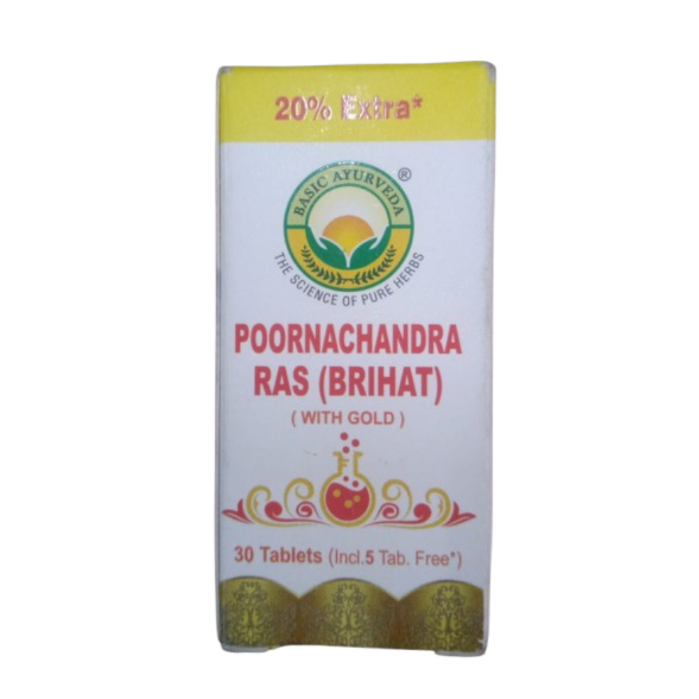 Basic Ayurveda Poornachandra Ras Tablet