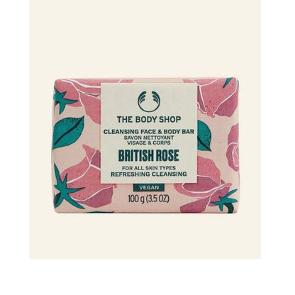 The Body Shop British Rose Exfoliating Soap