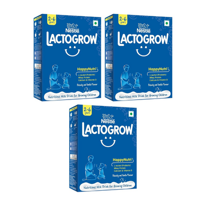 Nestle Lactogrow Nutritious Milk Drink Powder, Biscuity Vanilla Flavor (2-6 Years)