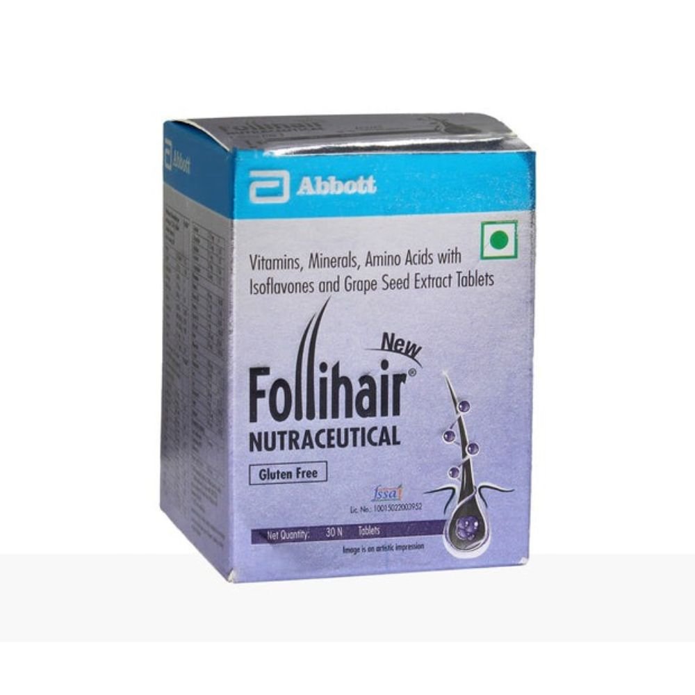 Abbott New Follihair Tablets, For Hair Growth