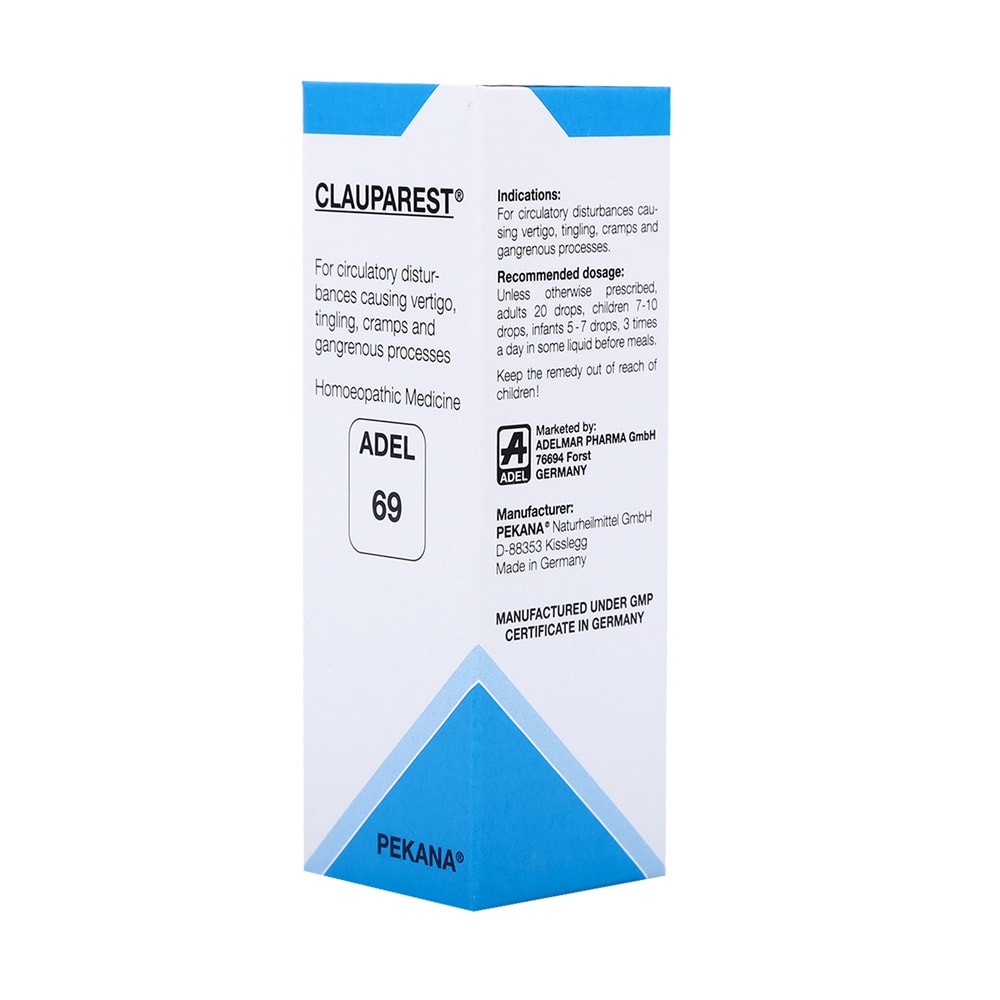 Buy Adel Homeopathy 69 Clauparest Drop from DrMediCart, Ship from India to USA