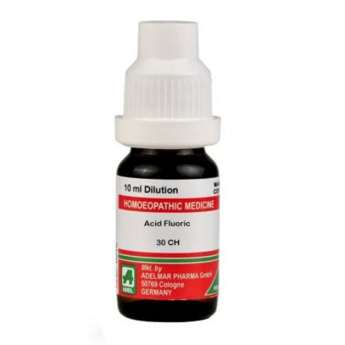 Buy Adel Homeopathy Acid Fluoric Dilution (10 ml) from DrMediCart, Ship from India to USA