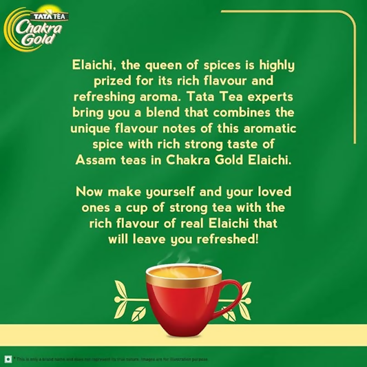 Tata Tea Chakra Gold Elaichi Dust Tea