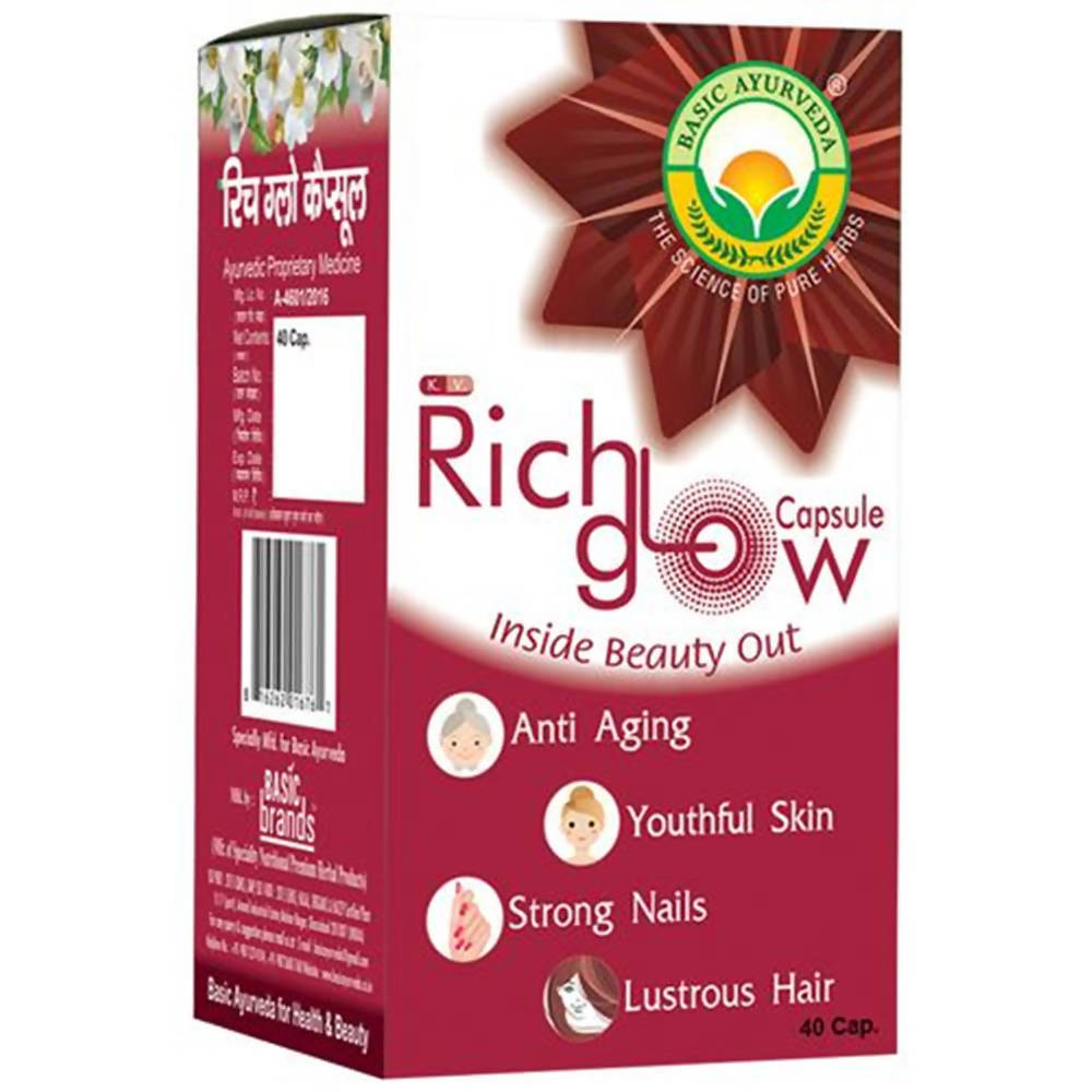 Basic Ayurveda Rich Glow Capsules