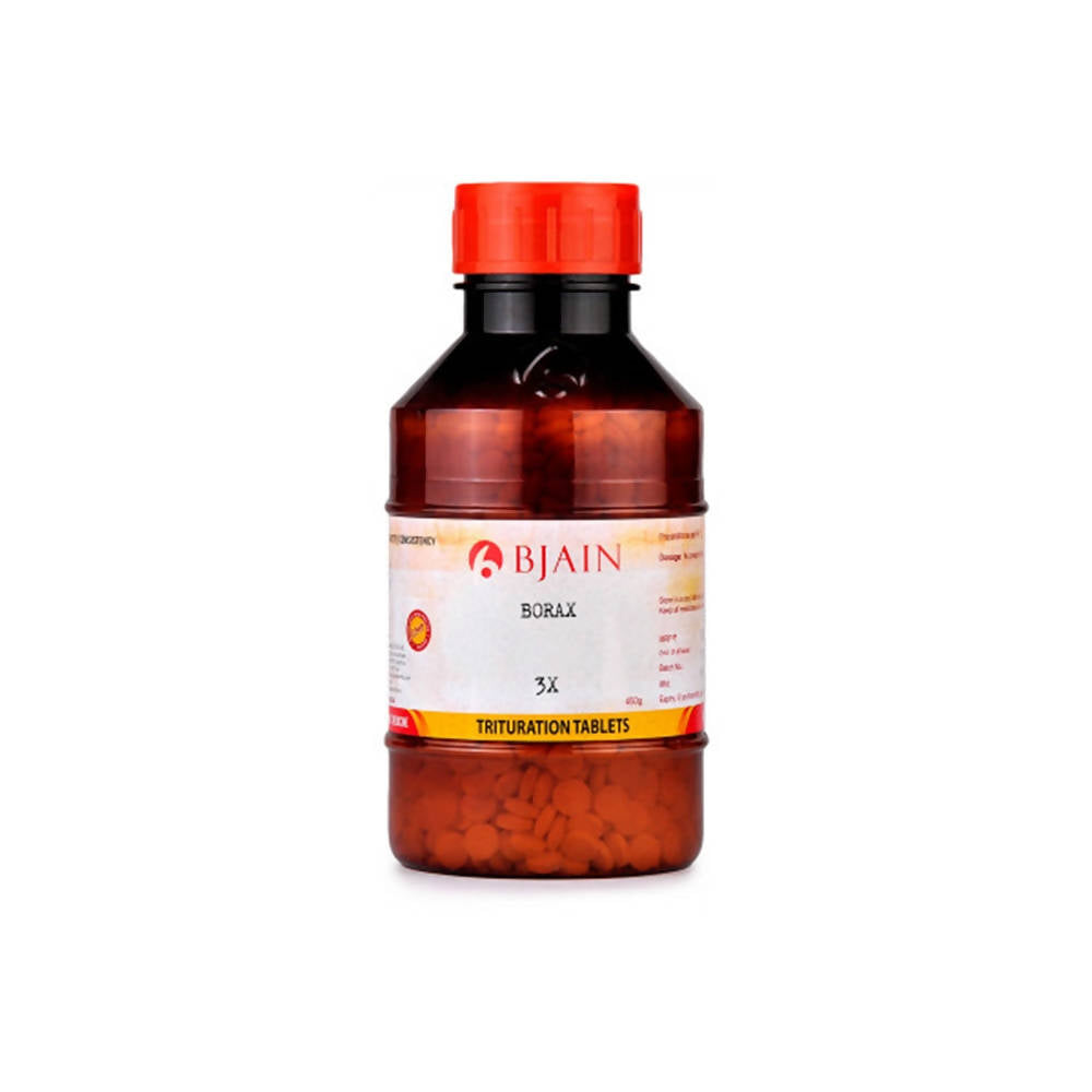 Bjain Homeopathy Borax Trituration Tablets -  usa australia canada 