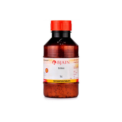 Bjain Homeopathy Borax Trituration Tablets -  usa australia canada 