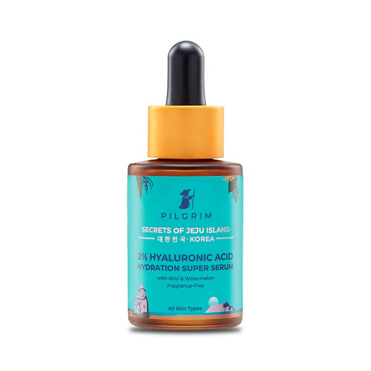 Buy Pilgrim 2% Hyaluronic Acid Hydration Super Serum With Kiwi & Watermelon Extracts For Hydrated Skin - Korean Skin Care from DrMediCart, Ship from India to USA