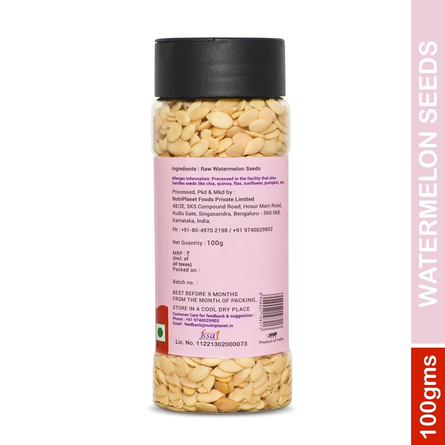 Fulsome Raw Watermelon Seeds