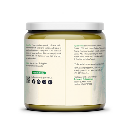 Ayurvedix Herbal Henna Powder