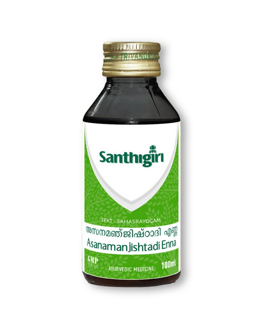 Santhigiri Asanamanjishtadi Enna Thailam