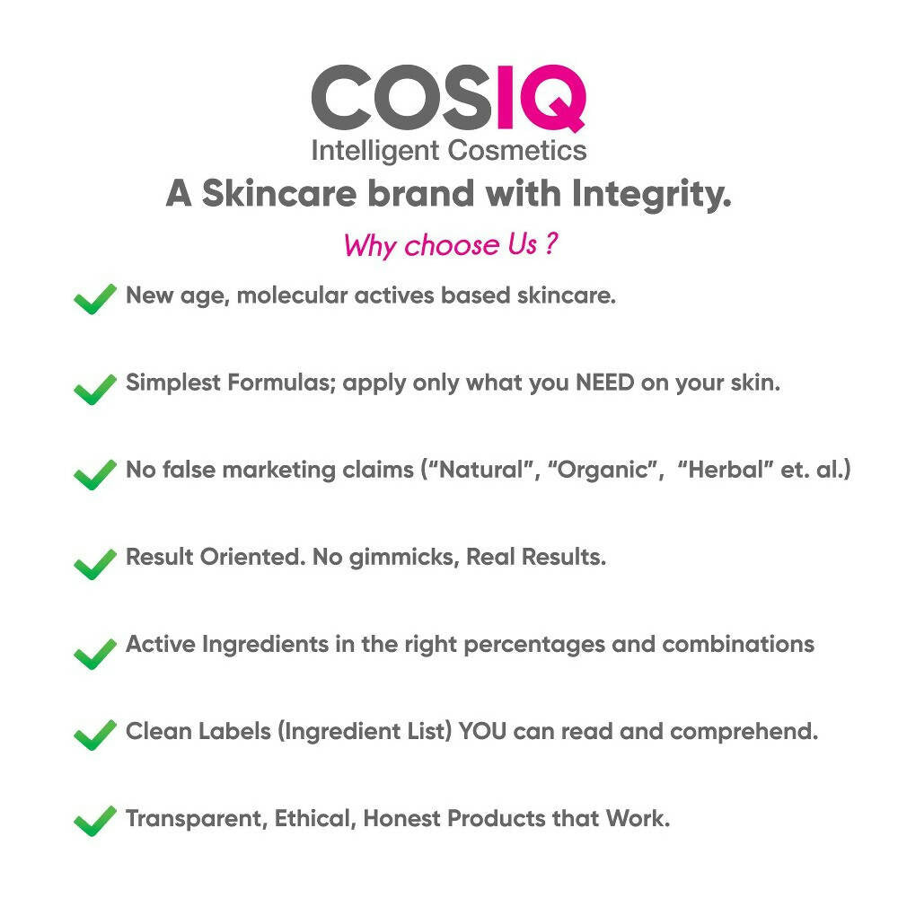 Cos-IQ Niacinamide Vitamin B3-10% Face Serum for Ultra Sensitive Skin