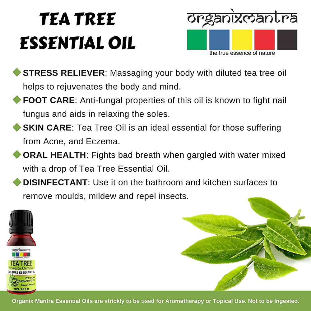 Organix Mantra Tea Tree Essential Oil