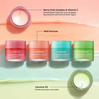 Laneige Lip Sleeping Mask EX - Berry - Korean skincare