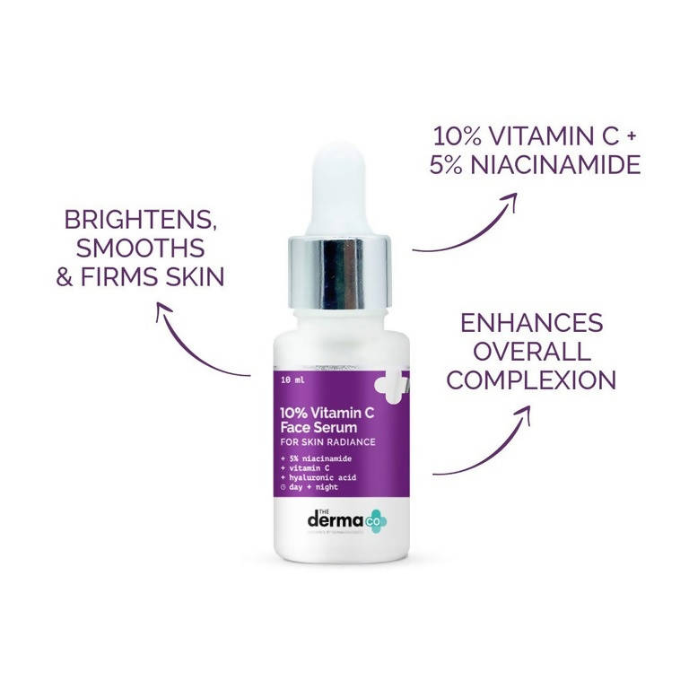 The Derma Co 10% Vitamin C Face Serum For Skin Radiance - Drmedicart