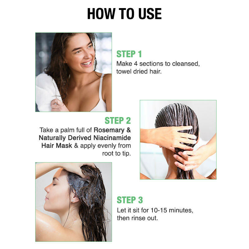 Nykaa Naturals Advanced Hair Growth Hair Mask With Rosemary & Naturally Derived Niacinamide