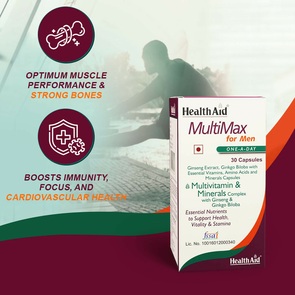 HealthAid MultiMax Softgel Capsules for Men
