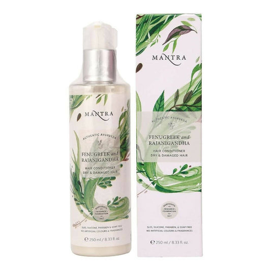Buy Mantra Herbal Fenugreek and Rajanigandha Hair Conditioner For Dry & Damaged Hair from DrMediCart, Ship from India to USA
