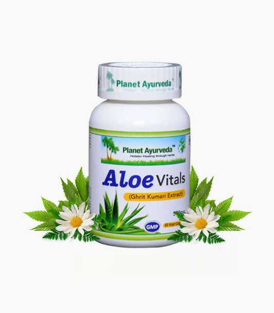Planet Ayurveda Aloe Vitals Capsules