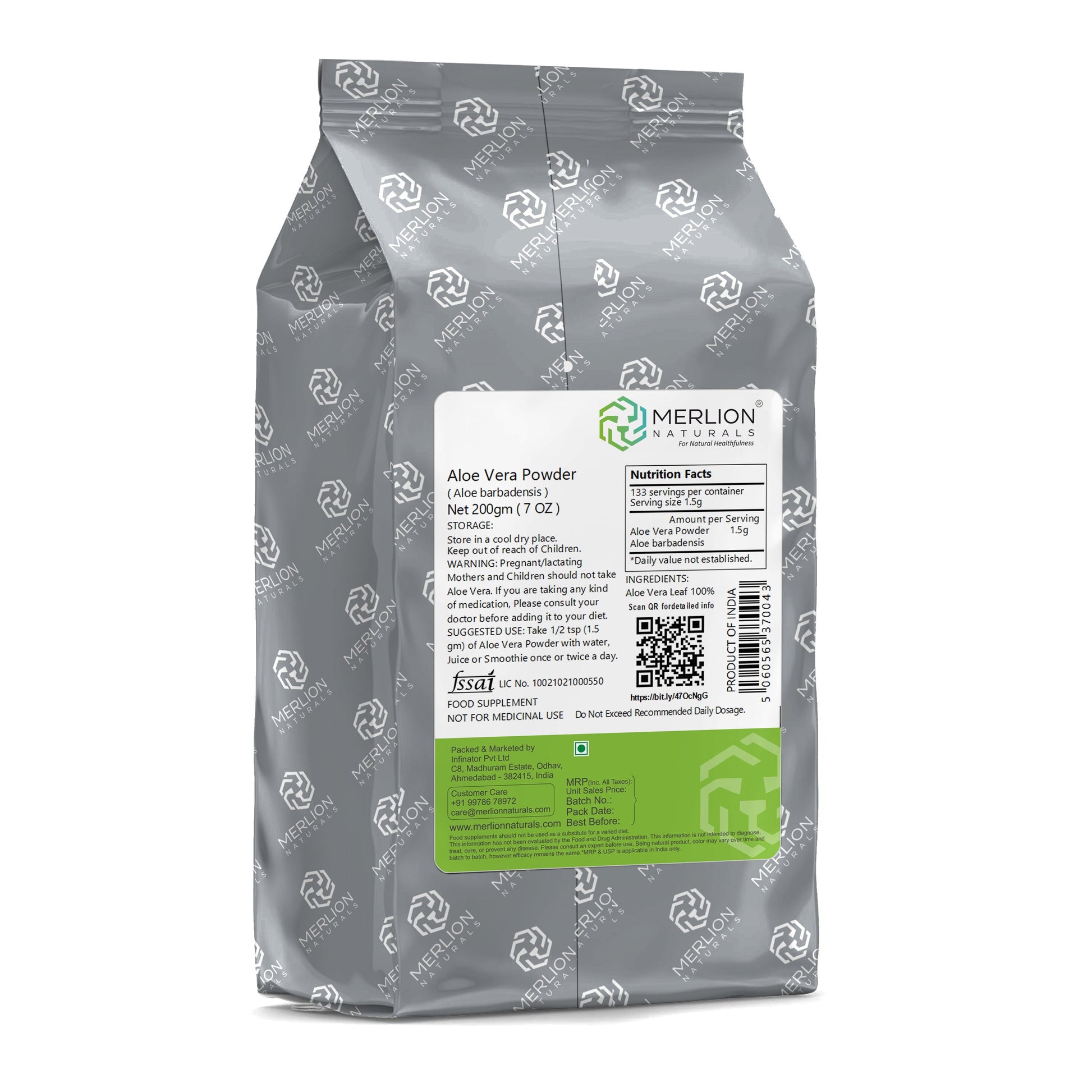 Merlion Naturals Aloe Vera Powder