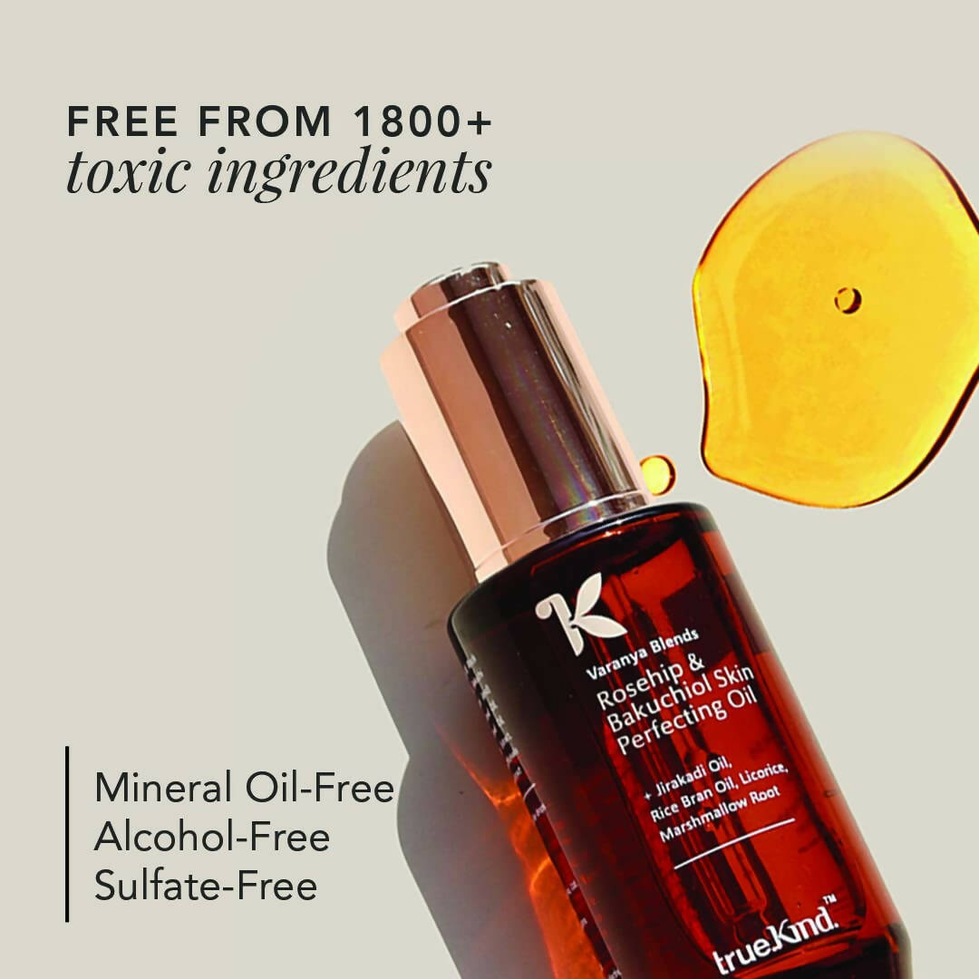 True Kind Varanya Blends Rosehip & Bakuchiol Skin Perfecting Oil