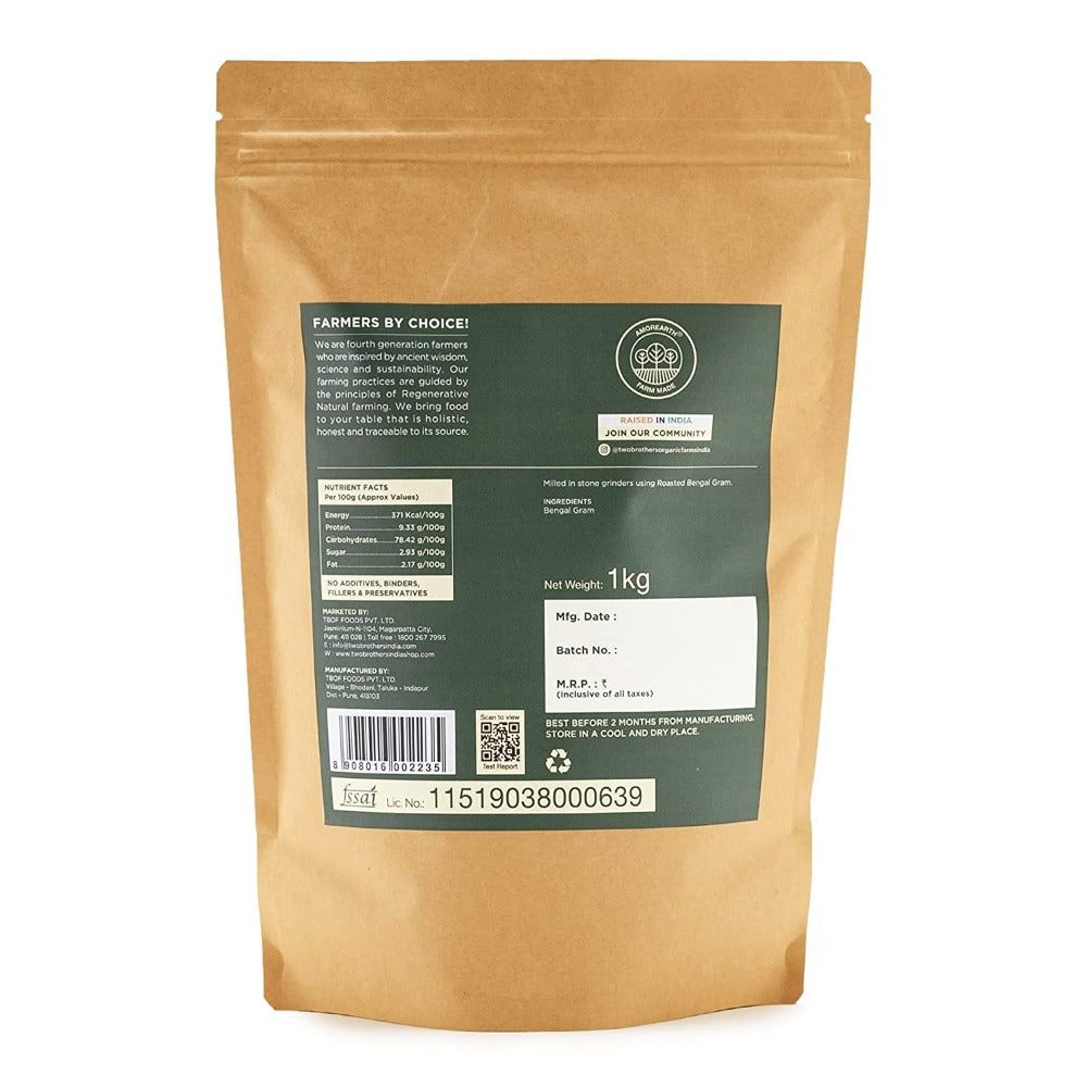 Two Brothers Organic Farms Stoneground Sattu Flour