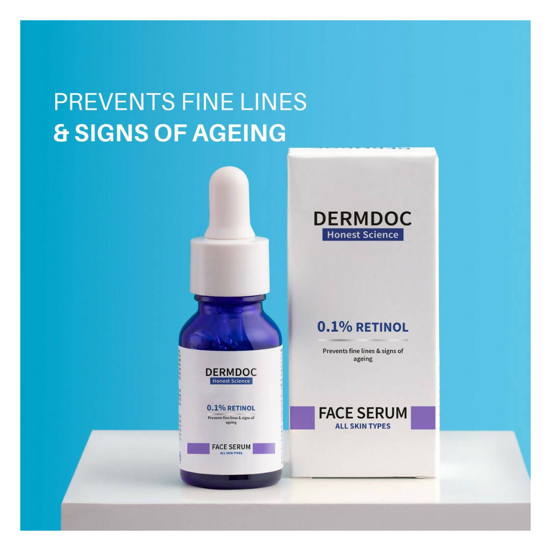 Buy Dermdoc 0.1% Retinol Face Serum from DrMediCart, Ship from India to USA