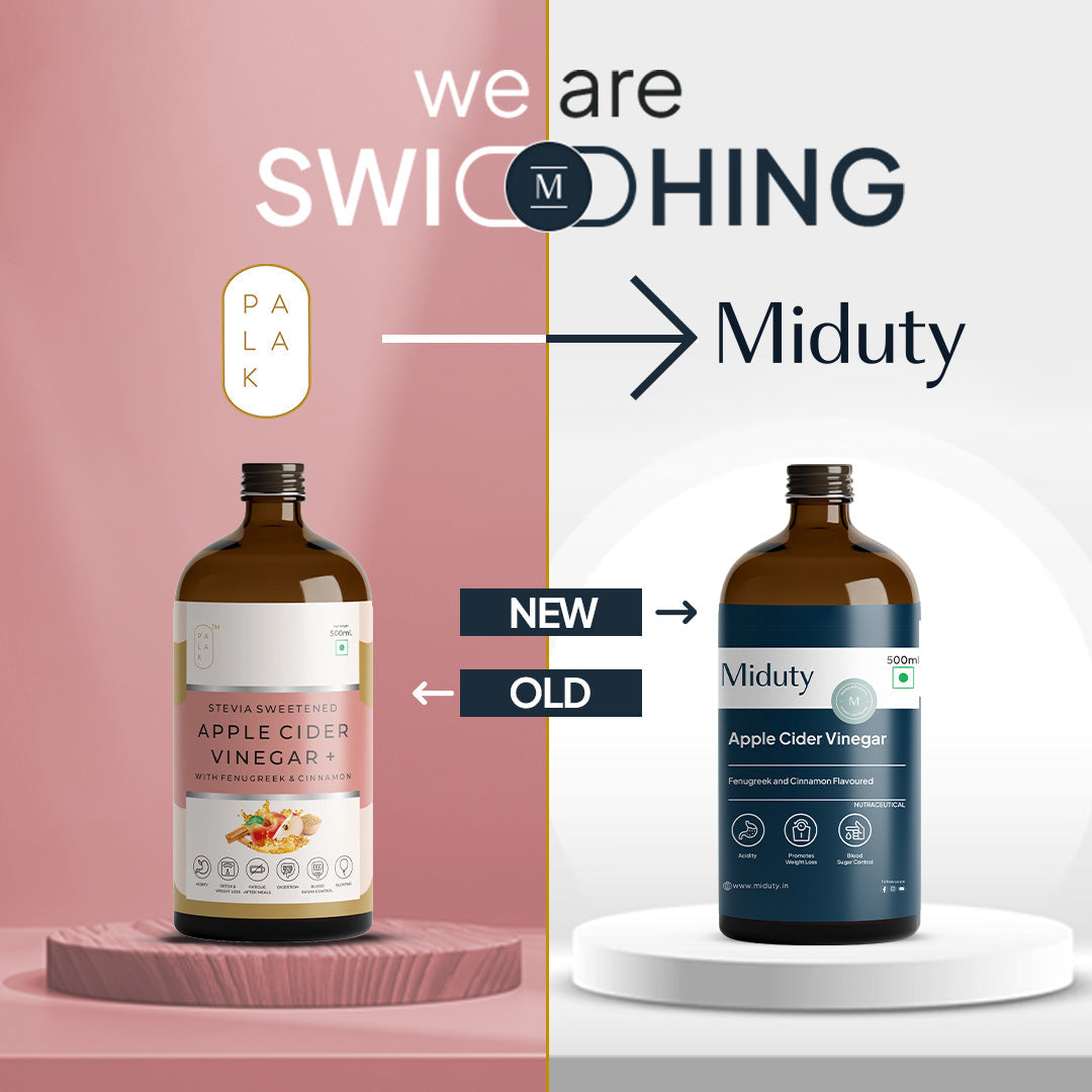 Miduty by Palak Notes Apple Cider Vinegar