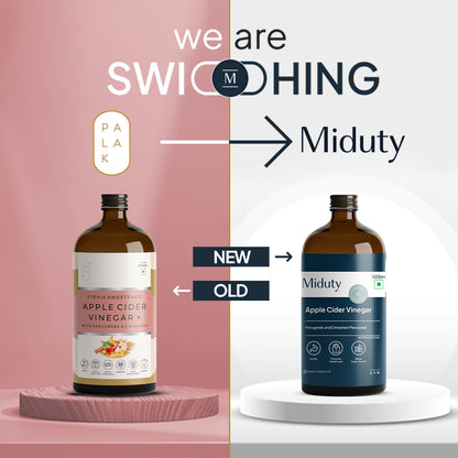 Miduty by Palak Notes Apple Cider Vinegar