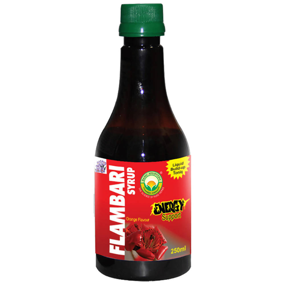 Basic Ayurveda Flambari Syrup - Orange Flavor