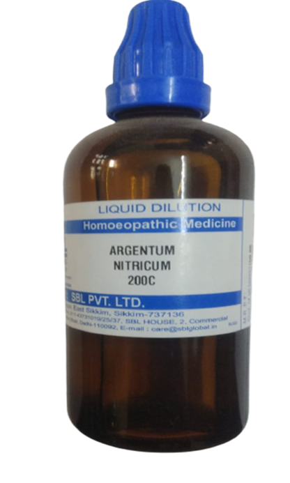 SBL Homeopathy Argentum Nitricum Dilution