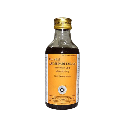 Buy Kottakkal Arya Vaidya Sala Arimedadi Tailam  -  Ayurvedic Herbal Oil for Oral Health from DrMediCart, Ship from India to USA