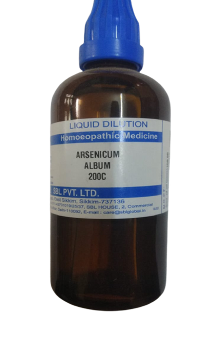 SBL Homeopathy Arsenicum Album Dilution