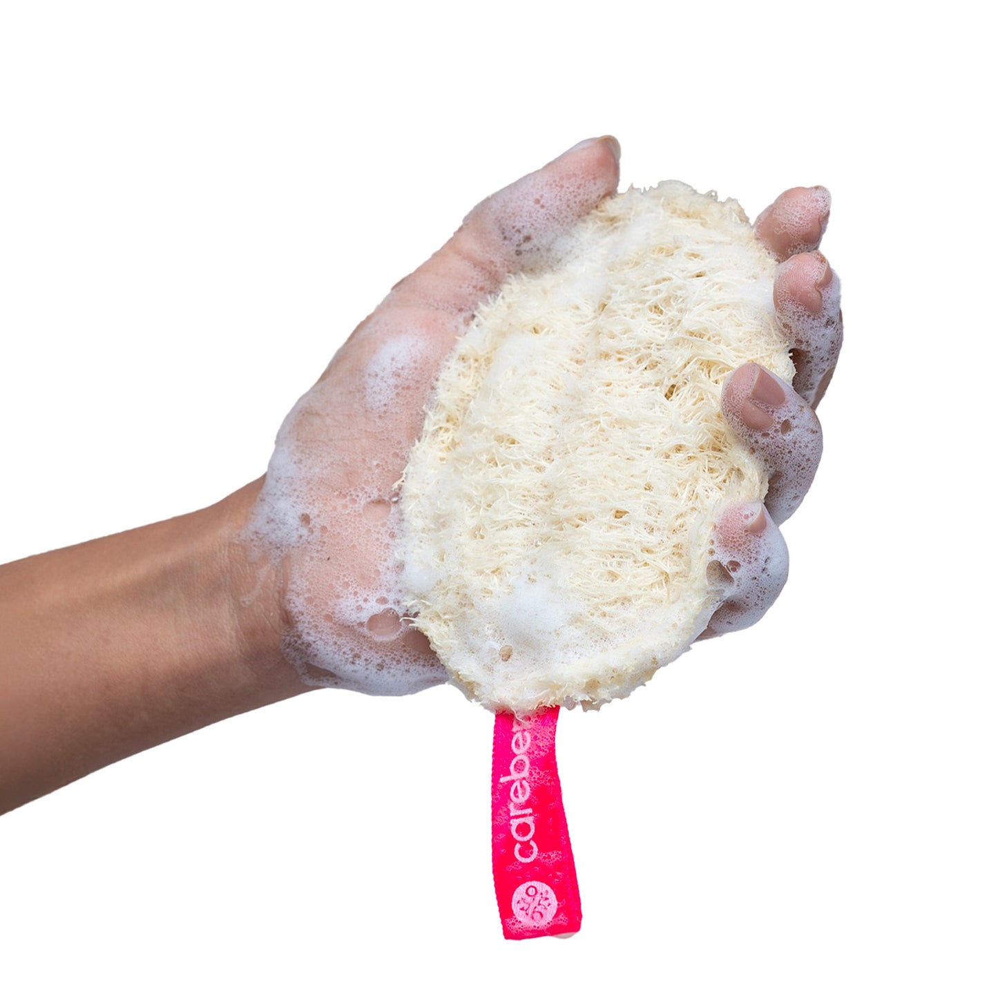 Careberry Earth-Embrace Exfoliating Loofah| Body Sponge Scrubber for Bathing | Bath Luffa Sponges