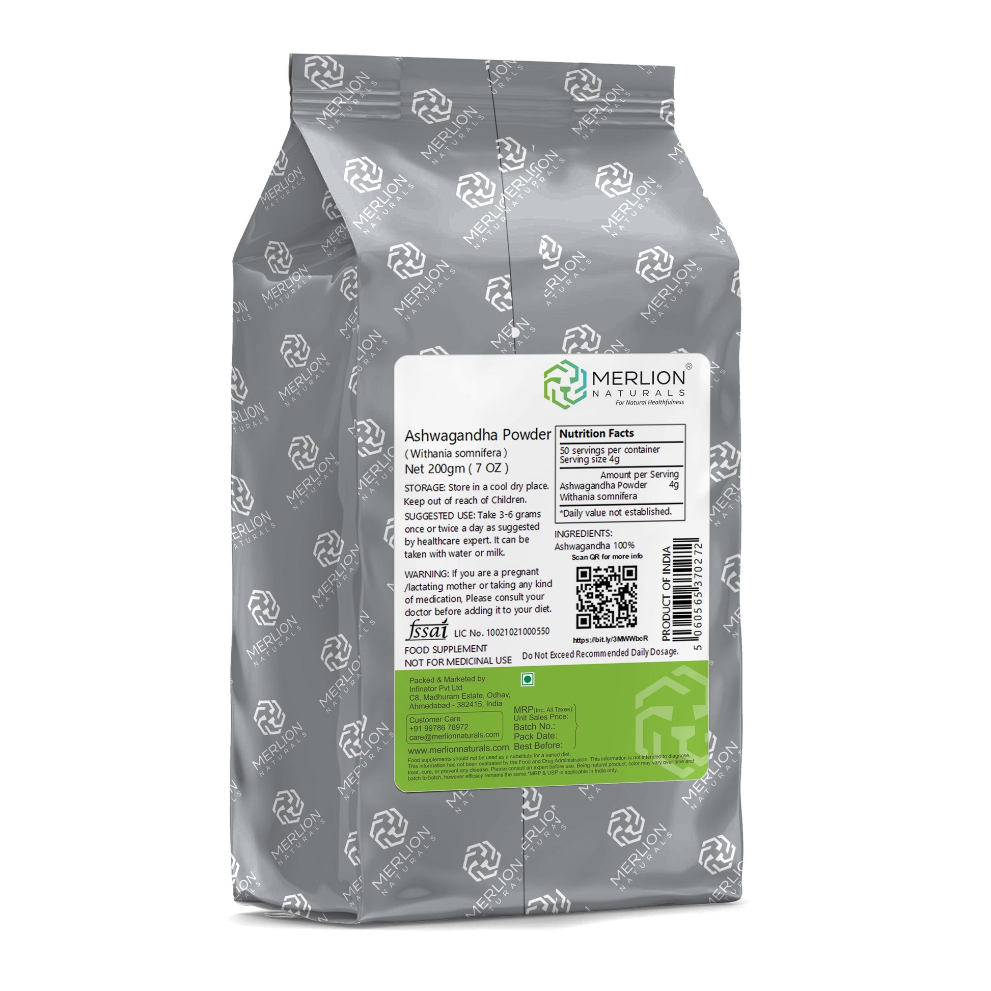 Merlion Naturals Ashwagandha Powder