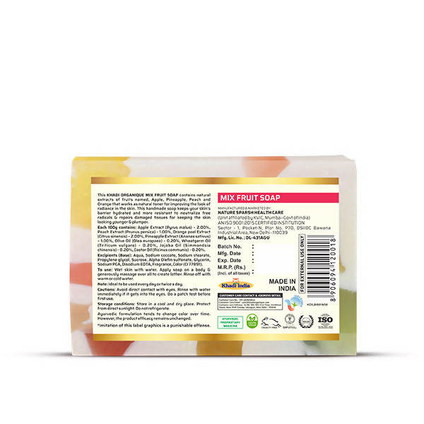 Khadi Organique Mix Fruit Soap