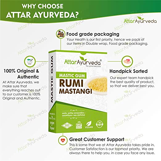 Attar Ayurveda Rumi Mastangi