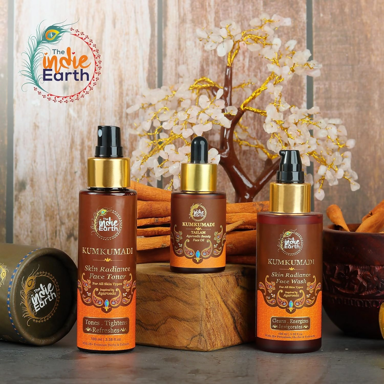 The Indie Earth Kumkumadi Skin Radiance Face Toner