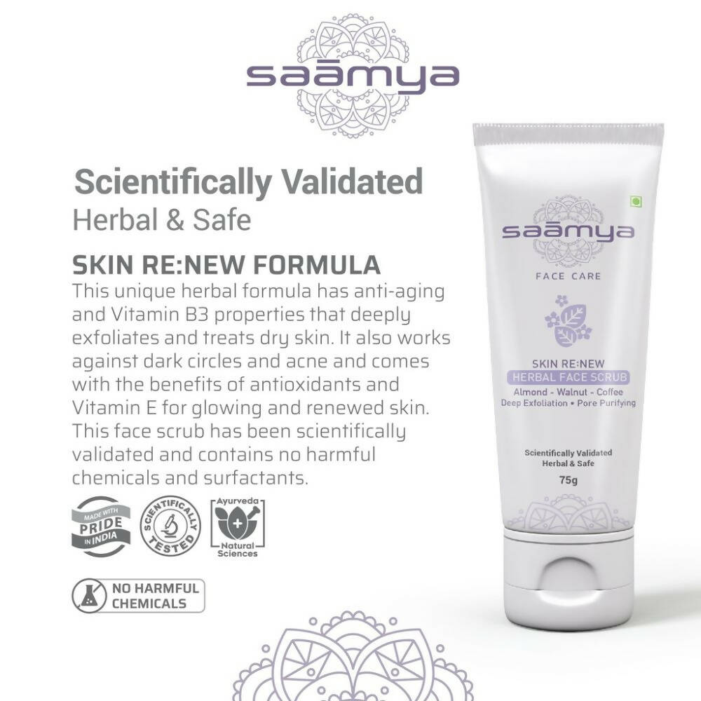Saamya Skin ReNew Herbal Face Scrub
