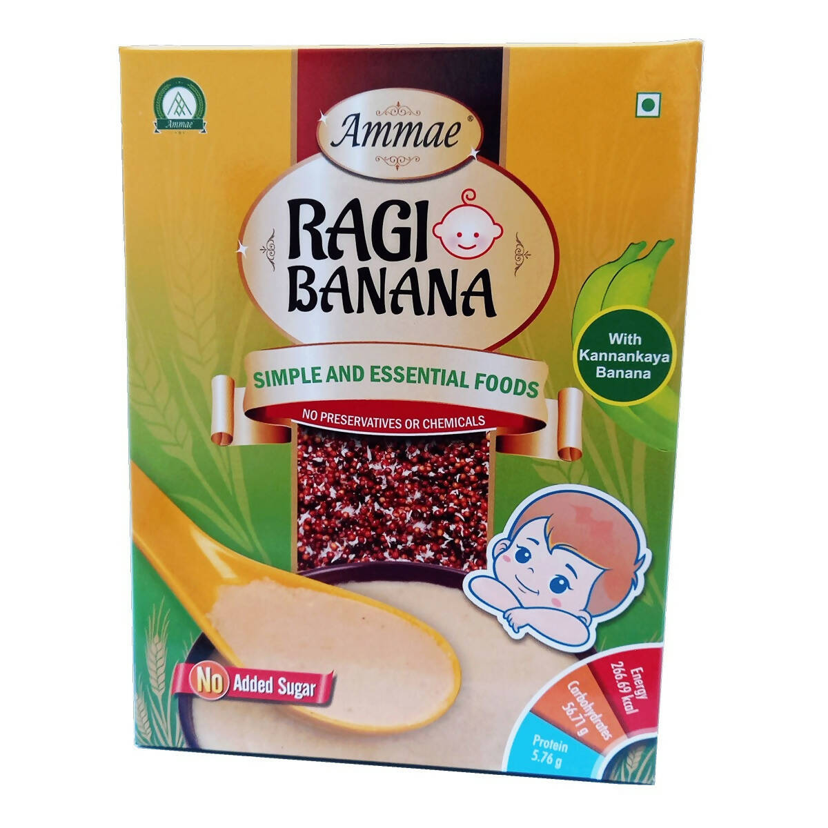 Buy Ammae Sprouted Ragi with Raw Banana For Kids from DrMediCart, Ship from India to USA