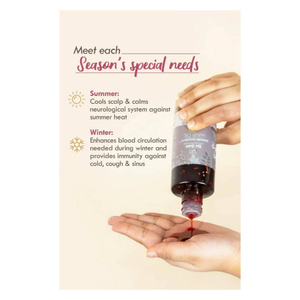 Nat Habit Curry Sesame Summer Hair Oil