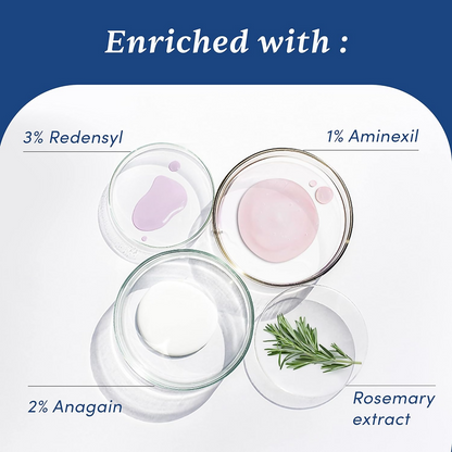 Man Matters Advanced Hair Serum With 3% Redensyl, 2% Anagain & 1% Aminexil, Rosemary Leaf Extract