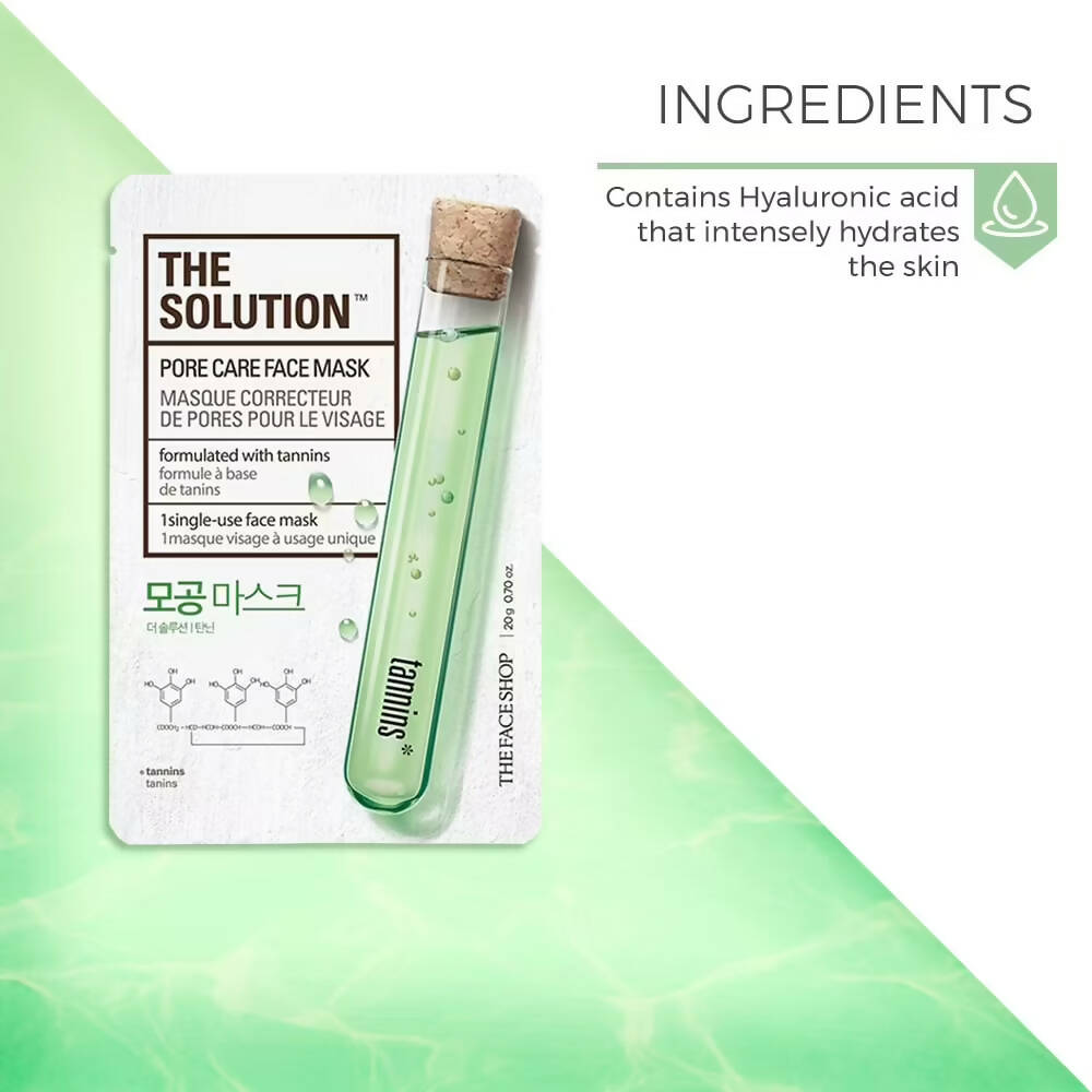 The Face Shop The Solution Pore Care Face Mask - DrMediCart