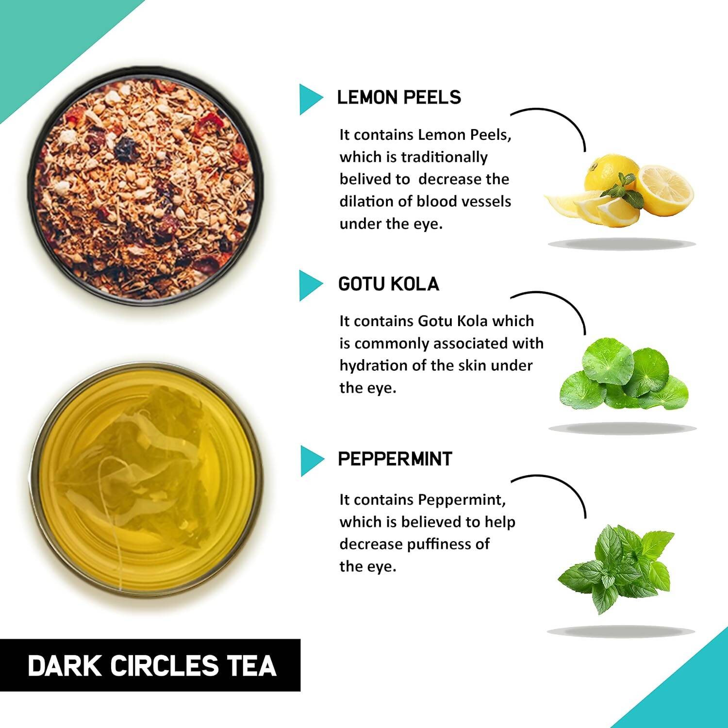 Teacurry Dark Circles Tea Bags - Drmedicart