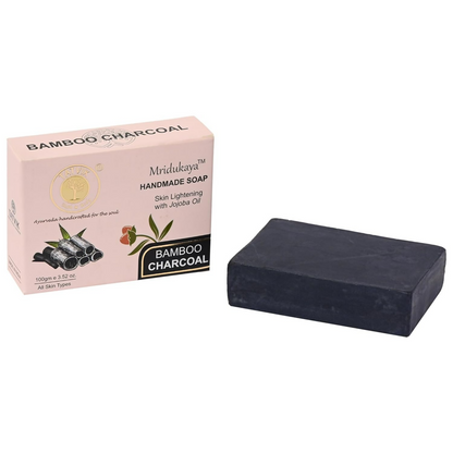 Tatvik Ayurveda Mridukaya Hand Made Soap (Bamboo Charcoal)