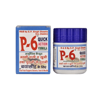 Ayurvedic P-6 Capsules