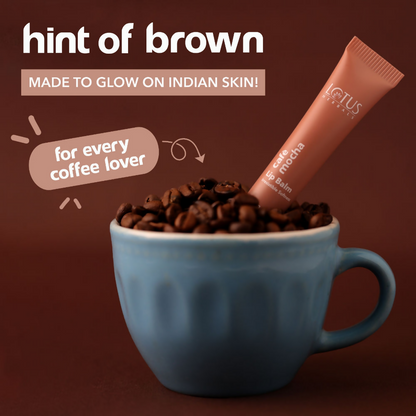 Lotus Herbals Lip Balm With SPF 15 - Cafe Mocha