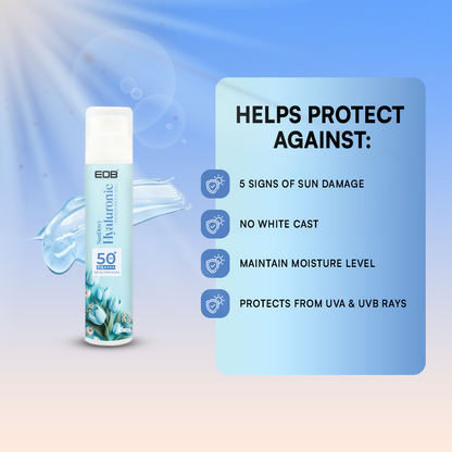 EOB SPF 50 PA+++ Mineral Sunscreen Gel